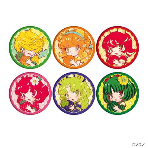 『リフレッシュガールズ』缶バッジ 01/BOX(全6種)(描き下ろしイラスト)